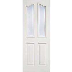 Mayfair 2 Light Moulded White Primed Internal Door (textured)